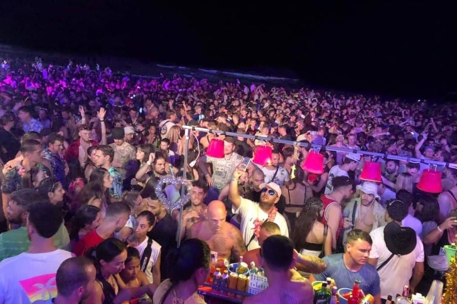 Full Moon Party 2023 Biggest Crowd Yet at Haad Rin, Koh Pha Ngan